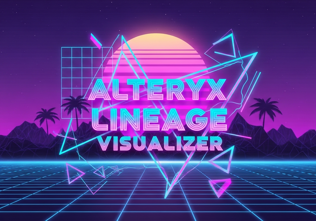 Alteryx Lineage App Screenshot